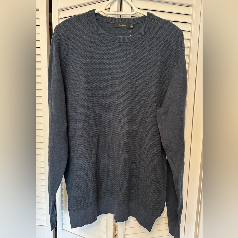 Matinique Navy Blue Men’s Sweater, XXL
